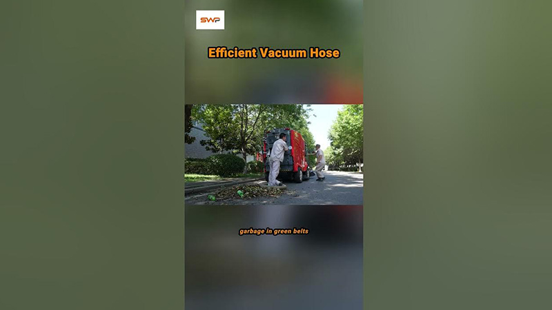 Discover the Power of SW-III Compact Street Sweeper!