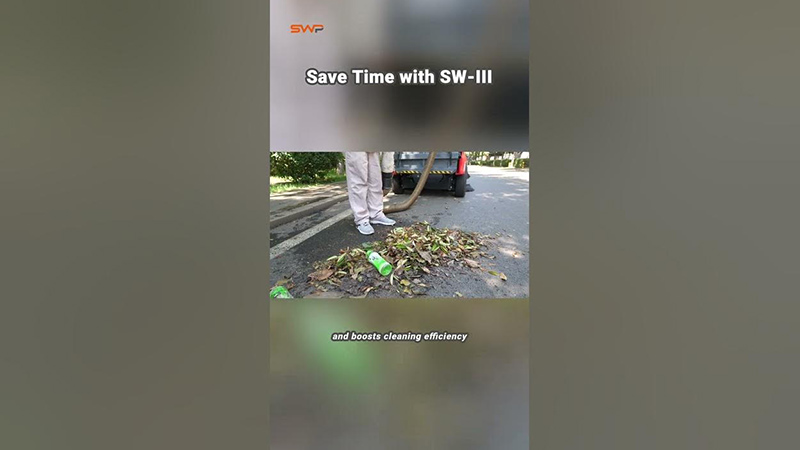 Discover the Future of City Cleaning with SWP SW-III!