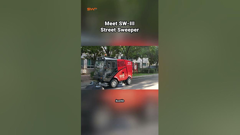 Discover the SW-III: Your Solution to Spotless Streets!