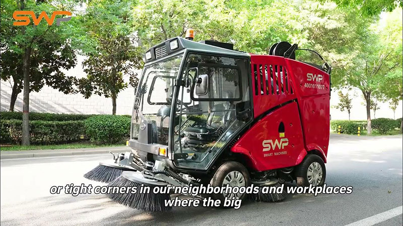 Check out our mini road sweeper SW-III!