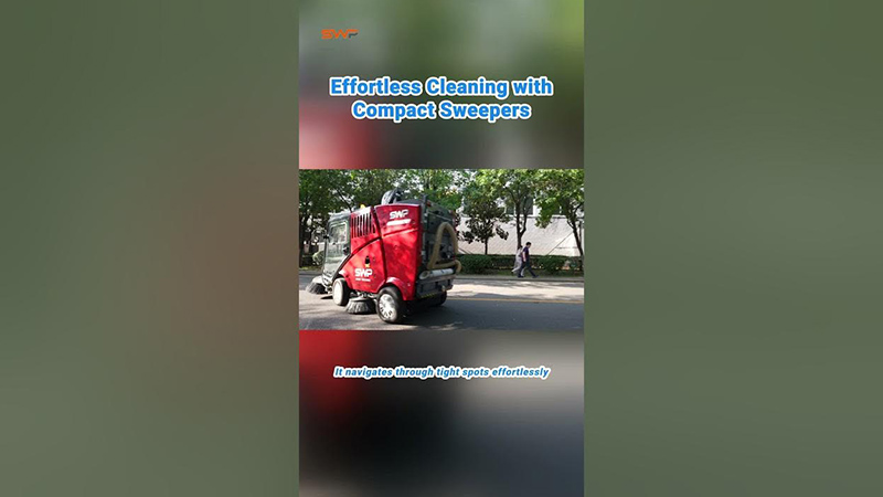 Transform Your City Cleanliness with Compact Street Sweepers