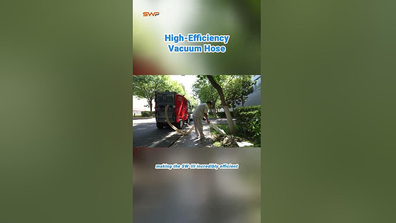 Revolutionize City Cleaning with SW-III Compact Street Sweeper!