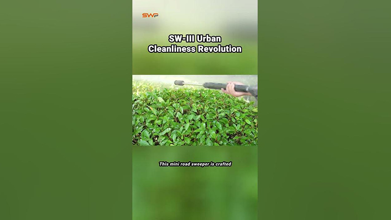 Revolutionize Urban Cleanliness with SW-III Mini Road Sweeper!